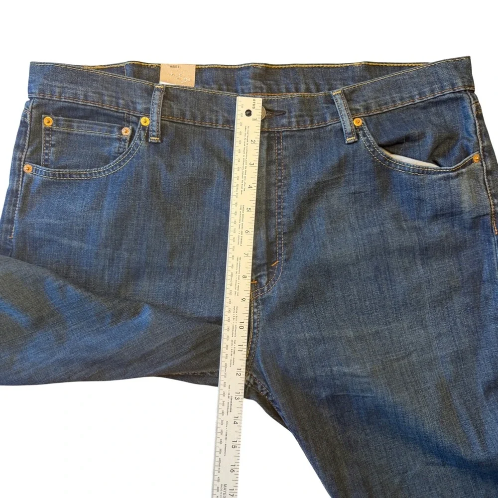 Levi's 527 Slim Bootcut Jeans Mens 40x30 Blue New Denim Stretch Pants 527-0534